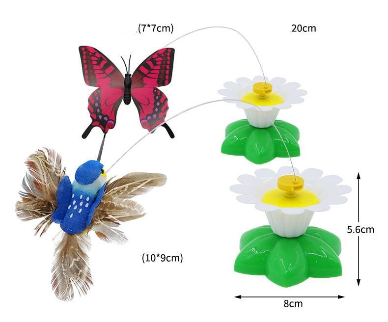 Humming Bird Battery Powered Teasing Cat Toy
