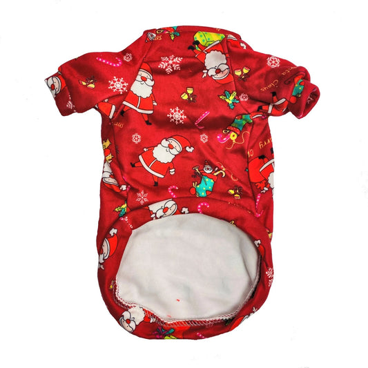 Here Comes Santa Claus Dog Pet Jumper Sweater