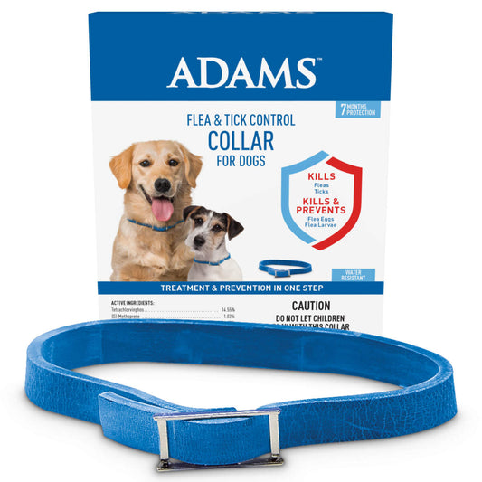 Adams Flea & Tick Control Collar for Dogs