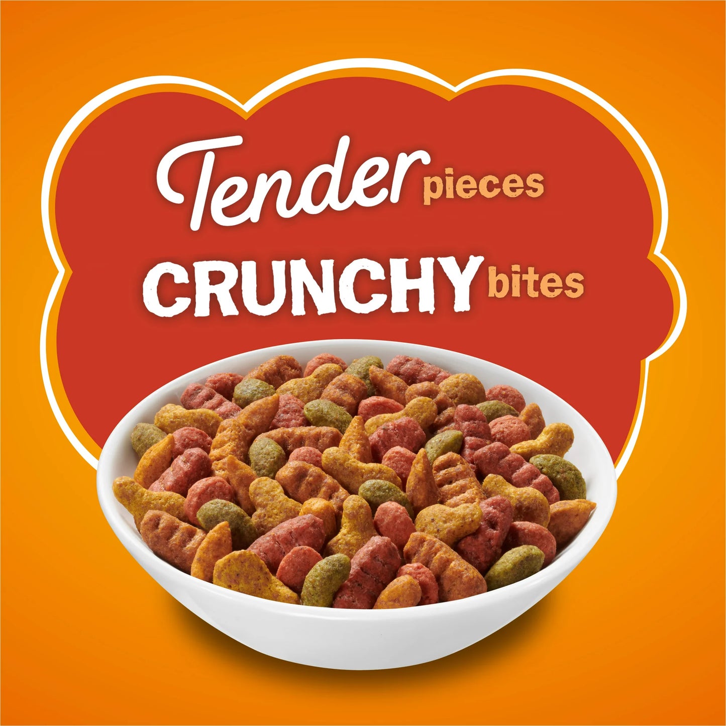 Friskies Tender & Crunchy Combo With Flavors of Chicken, Beef, Carrots & Green Beans Dry Cat Food