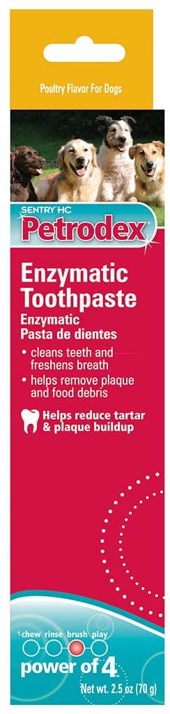 Sentry Enzymatic Poultry Flavor Toothpaste Dog 2.5 Oz