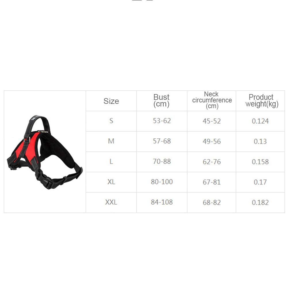 Soft Padded Heavy-duty Adjustable Dog Harness