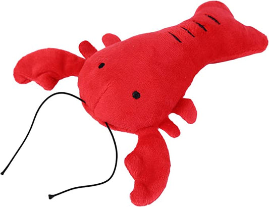 Lobster Dog Toys Interactive Pet Squeaky Toy Plush Cat Toy Puppy Chew Toy