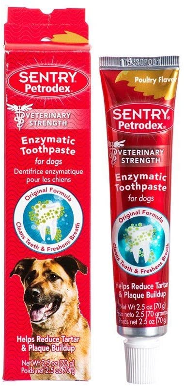 Sentry Enzymatic Poultry Flavor Toothpaste Dog 2.5 Oz