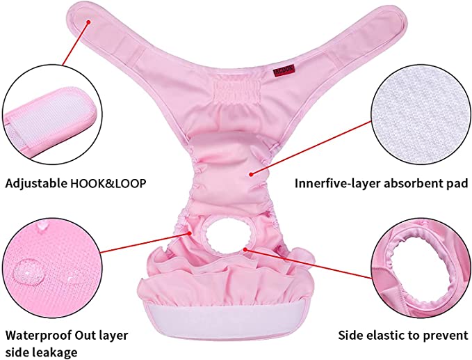 Washable Female Dog Diapers