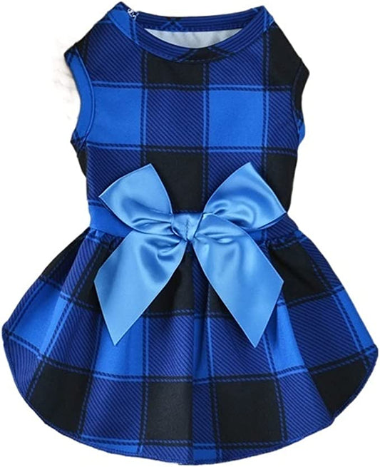 Christmas Plaid Princess Dress