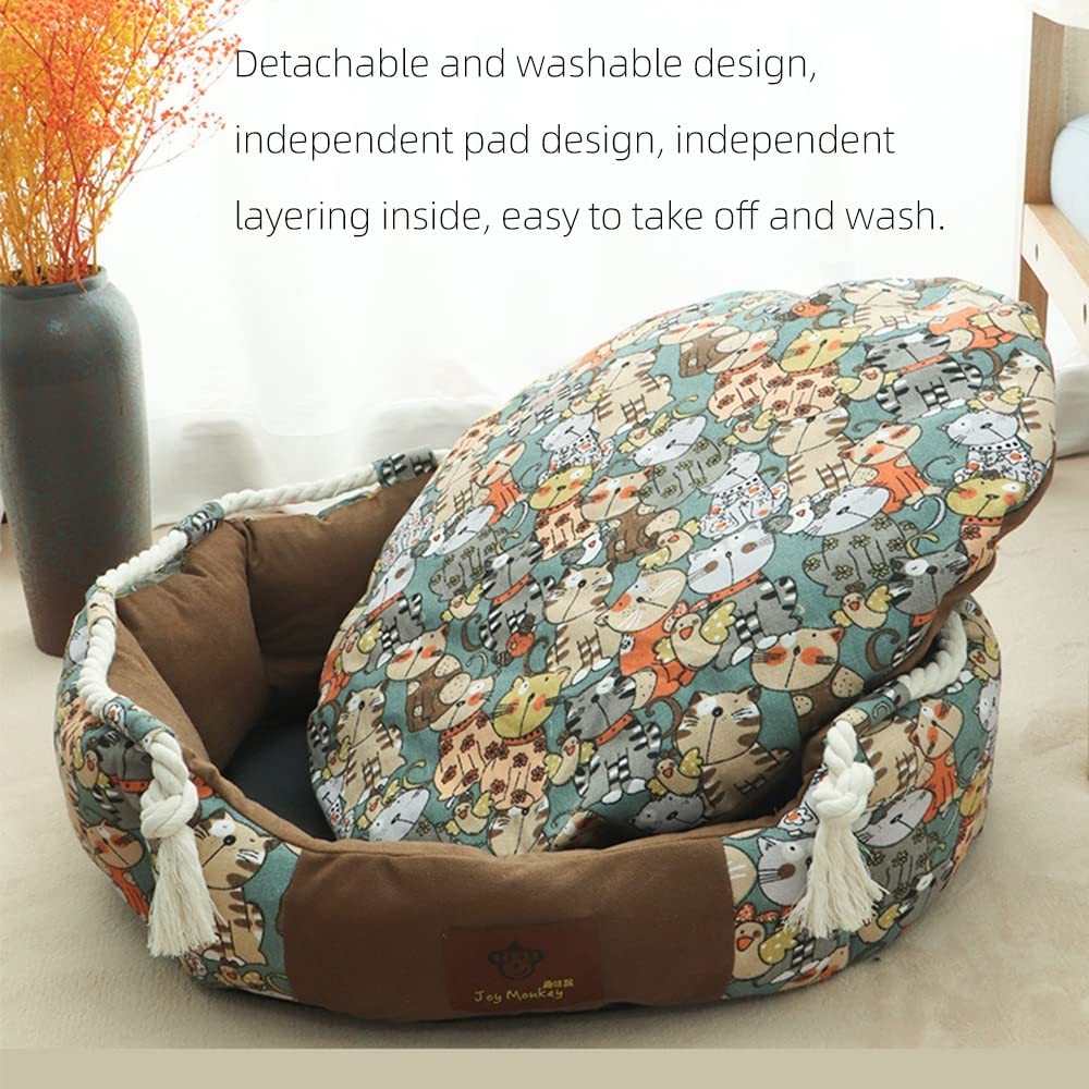 Round Luxury Dog Bed