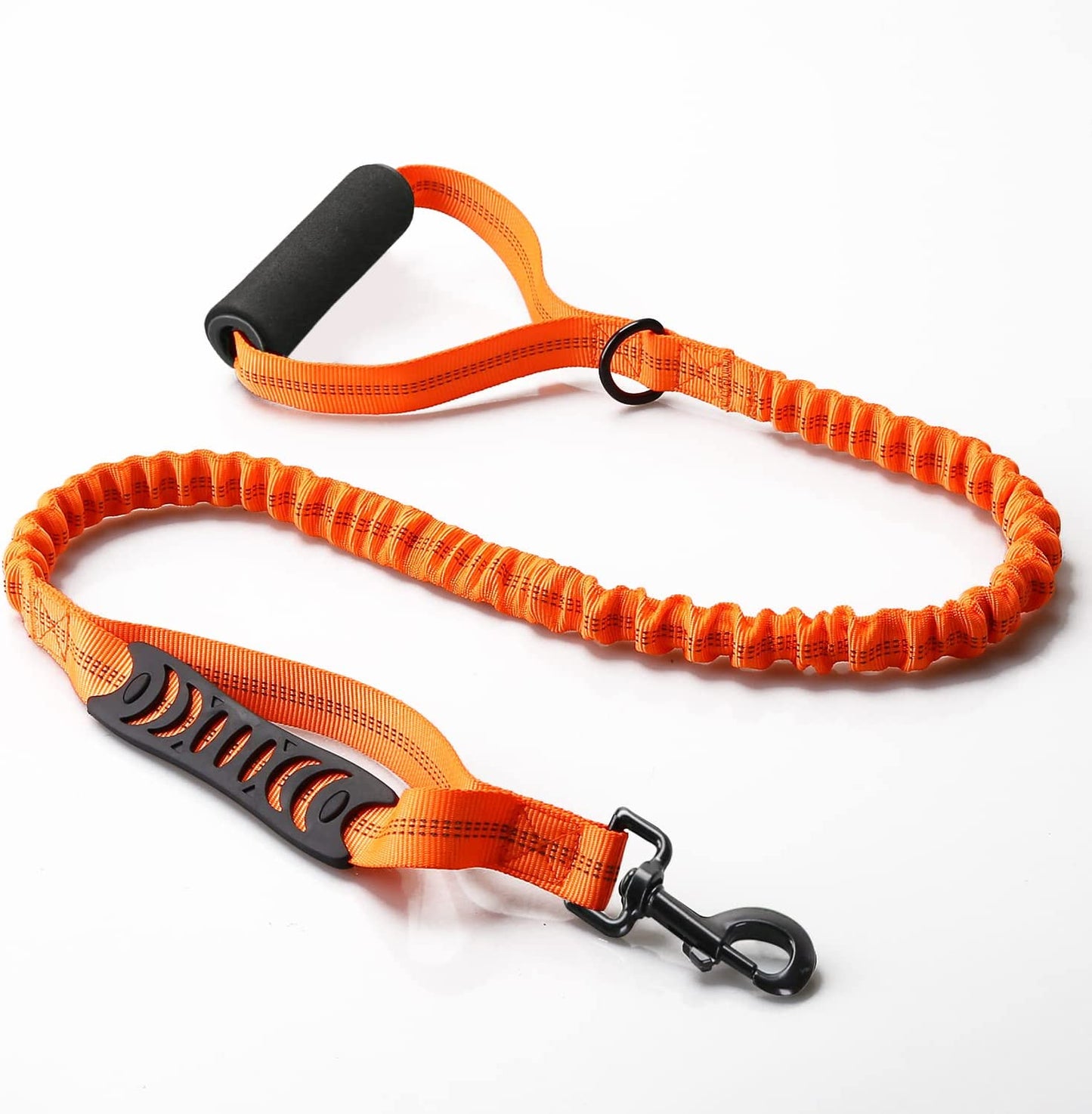 Heavy Duty Reflective Bungee Leash with Padded Handle