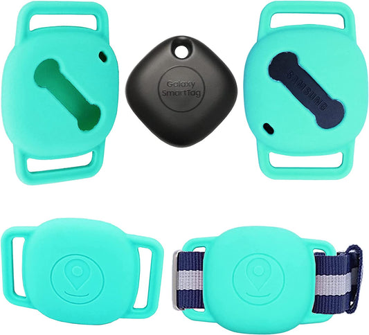 Silicone Collar Case Holder for Galaxy SmartTag+ - Pet Tracker