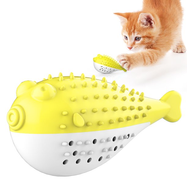 Cat Toothbrush Toy