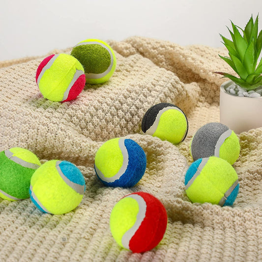 Colourful Tennis Balls for Dogs