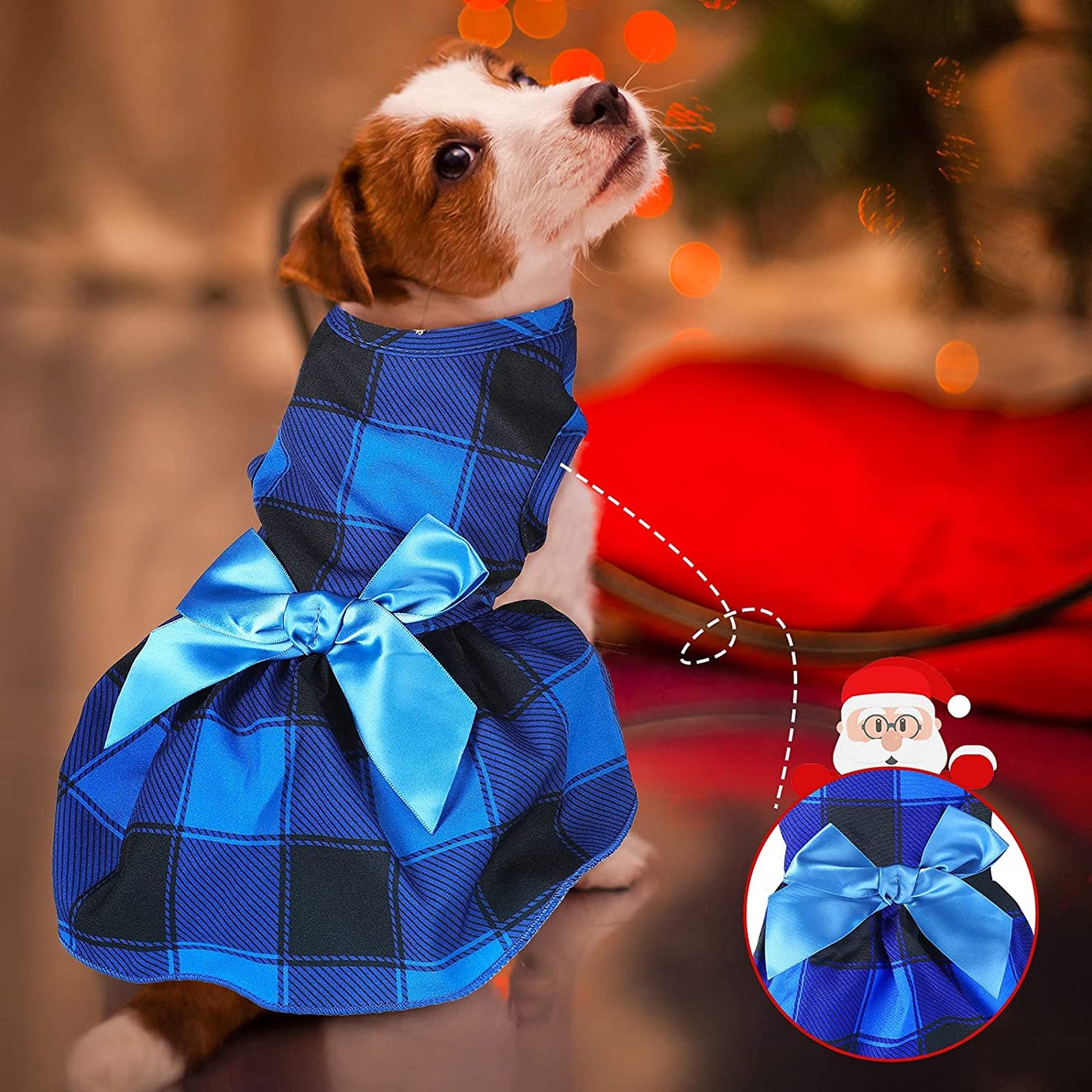 Christmas Plaid Princess Dress