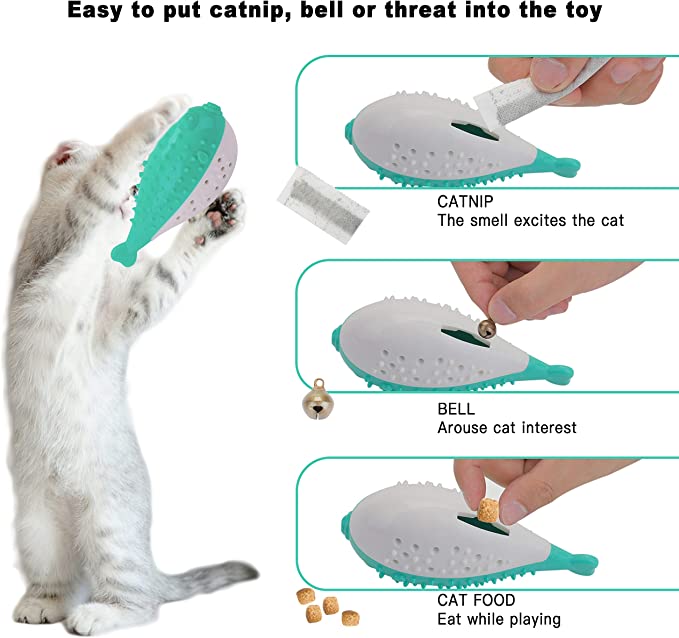 Cat Toothbrush Toy