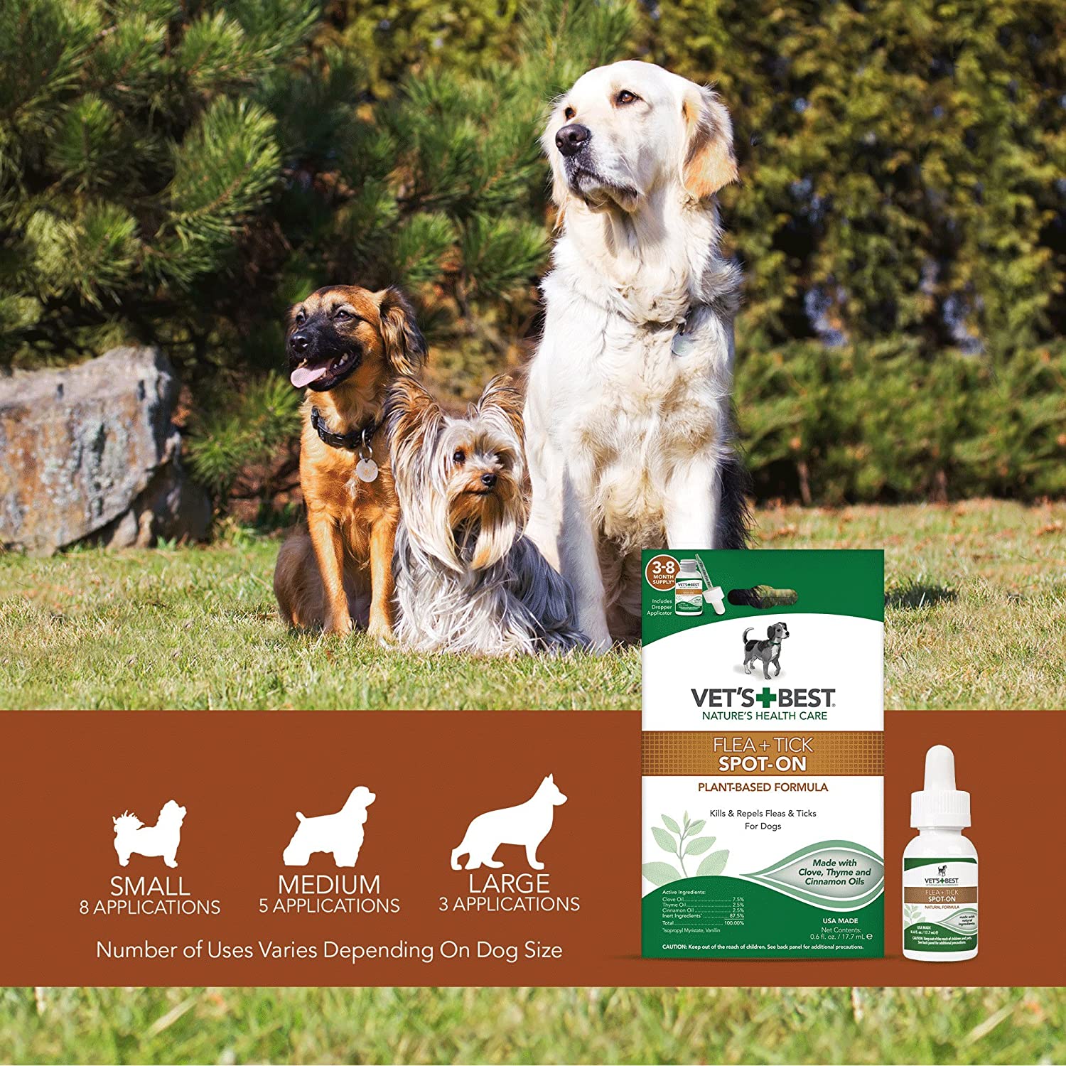 Best flea spot on for dogs best sale