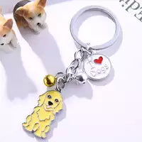 Cute Metal Doggy Key Chain