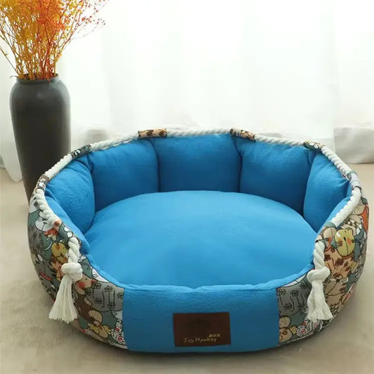 Round Luxury Dog Bed