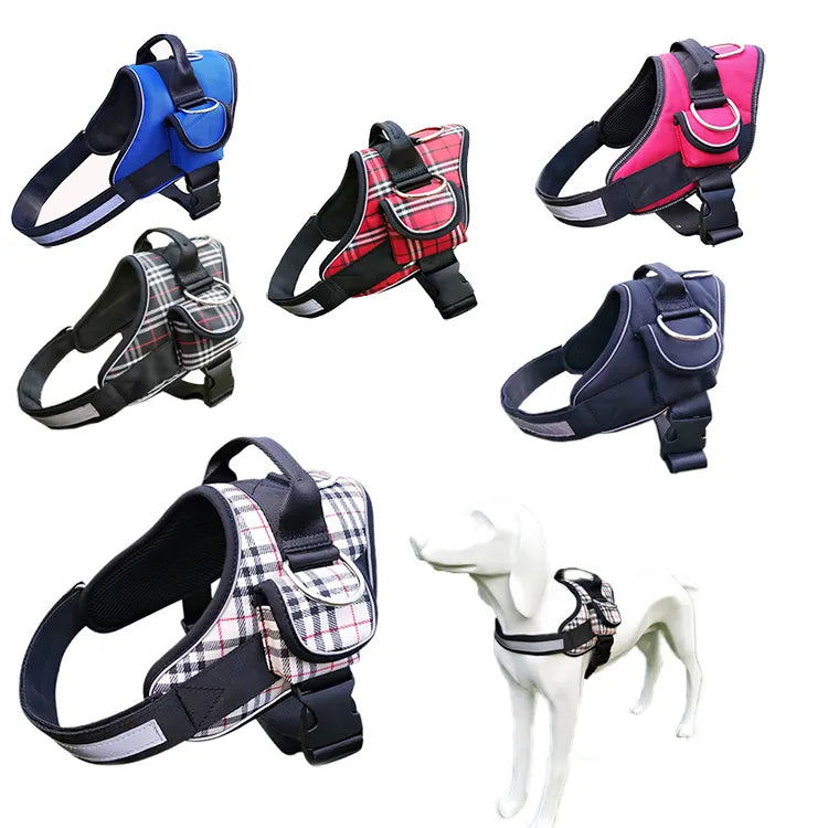 Heavy-duty Tactical  Dog Harness