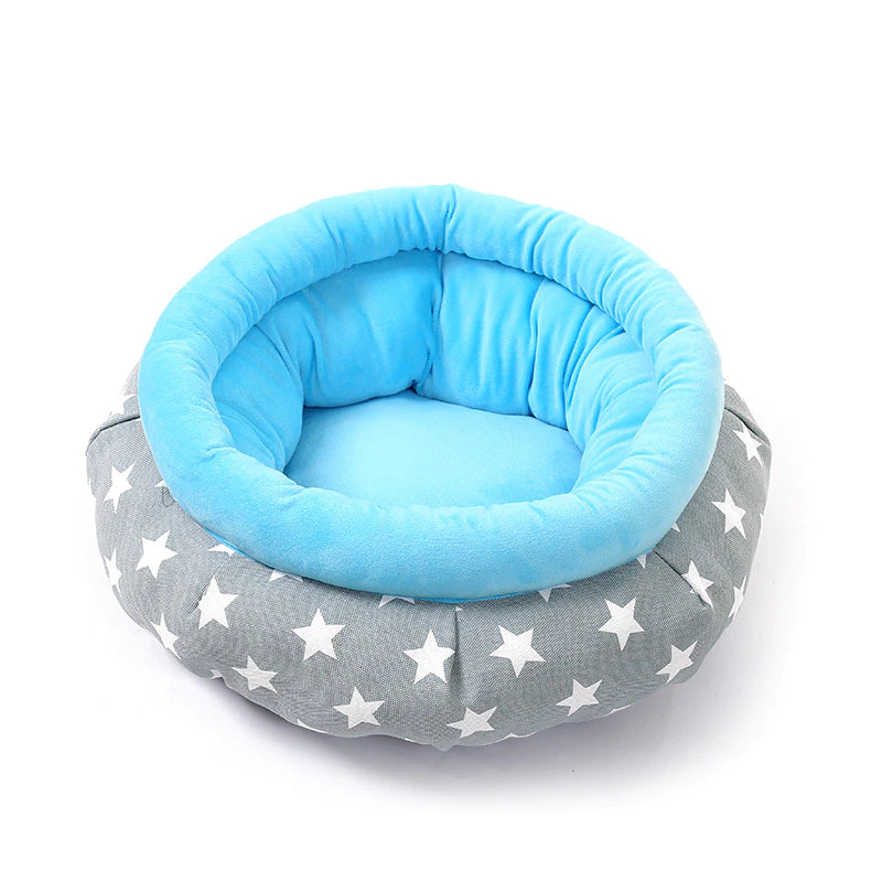 Round Plush Pet Bed