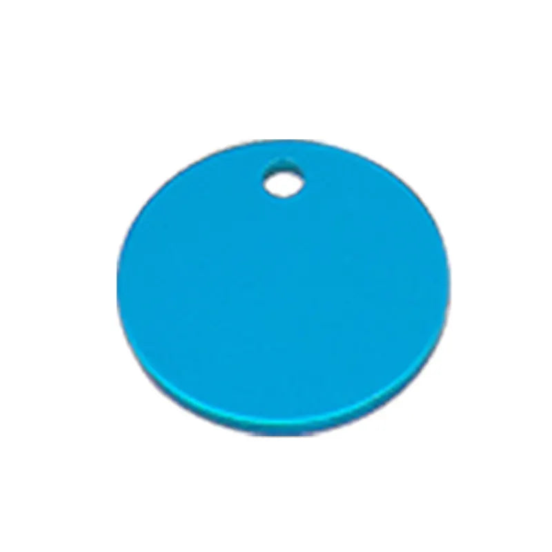 Round Aluminum Alloy Customizable ID Tag