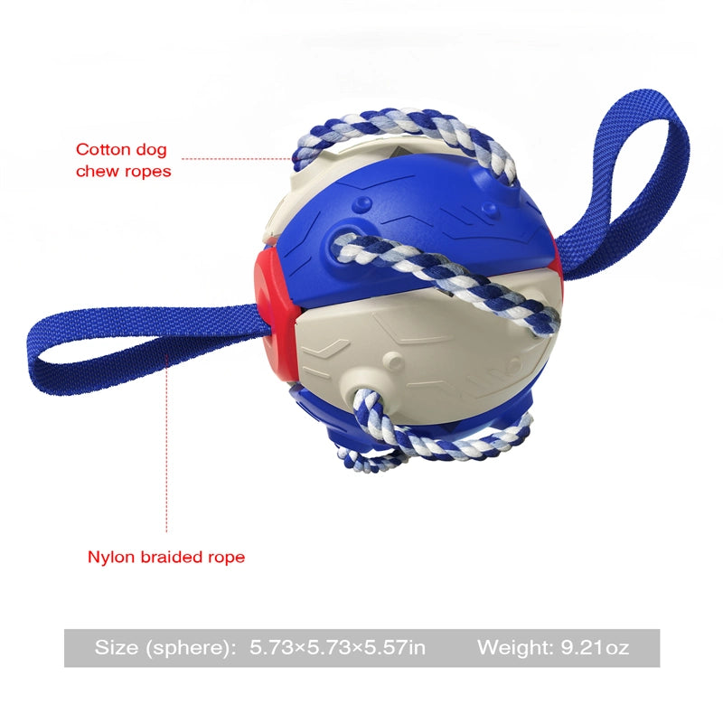 Large 2-Way Durable Ball Chew Toy