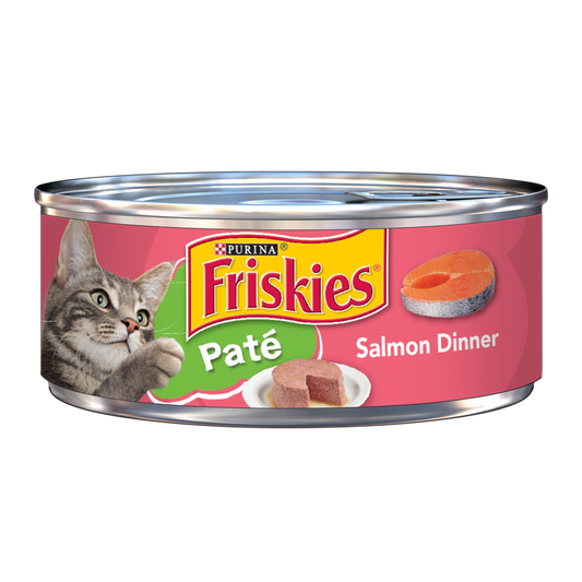 Friskies Paté Salmon Dinner Wet Cat Food