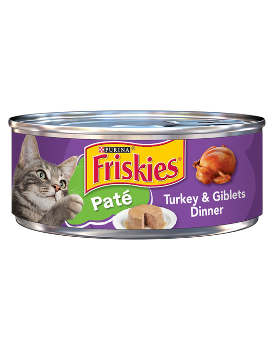 Friskies Paté Turkey & Giblets Dinner Wet Cat Food