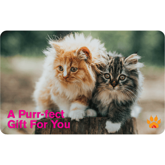 A Purr-fect Gift For You - Paws and Claws Digital Gift Card