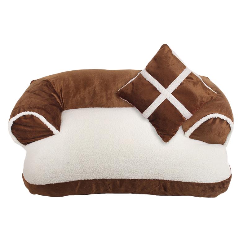 Pet Sofa Bed with Pillow