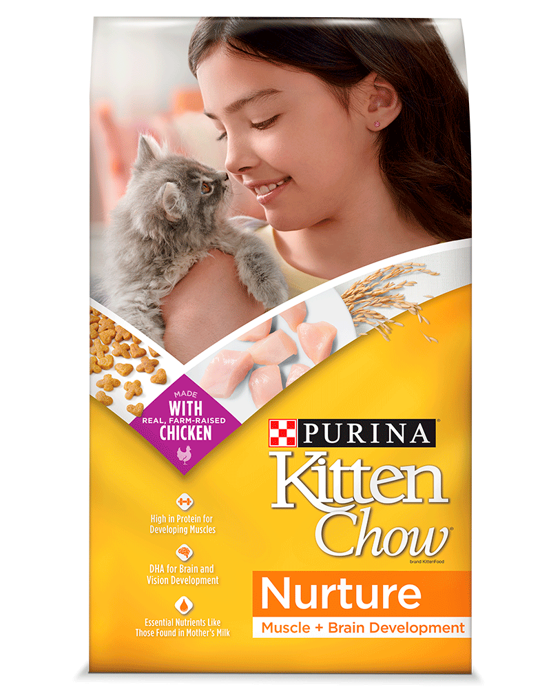 Kitten Chow Nurture Muscle + Brain Development