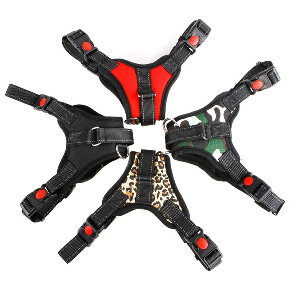 Soft Padded Heavy-duty Adjustable Dog Harness