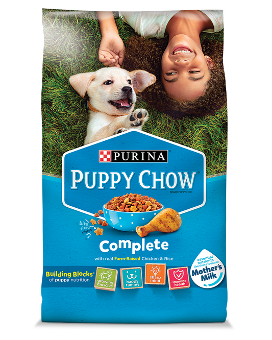 Purina Puppy Chow Complete Chicken & Rice Puppy Dog Food
