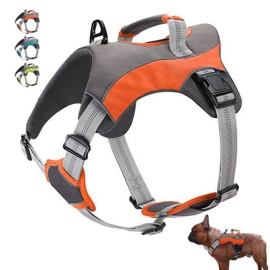 Adjustable Reflective Dog Traction Harness